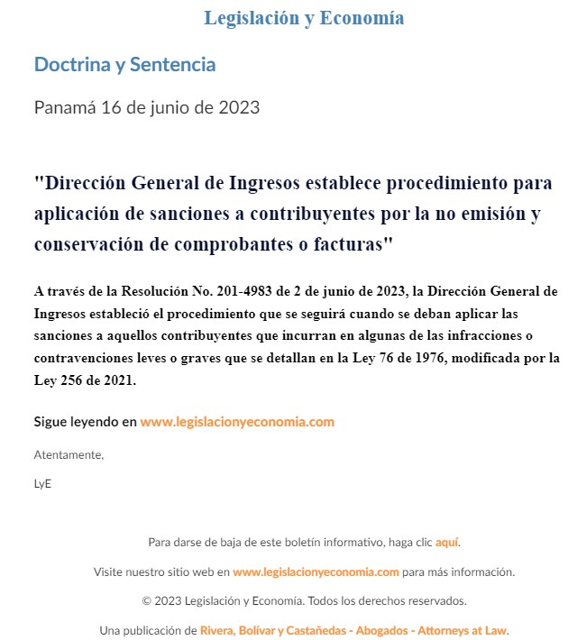 Dirección General de Ingresos establece procedimiento para aplicación ...
